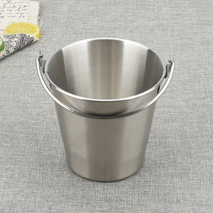 Cubo de Hielo de Acero Inoxidable 304, Enfriador de Vino, Enfriador de Champán, Cesta para Patatas Fritas, para Bar, Restaurante, Fiestas, Aire Libre - Product Image 2
