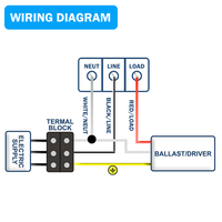 Lámpara de Calle Ajustable para Exteriores CNRIYA con Fotocontrol Electrónico, Interruptor Inductivo, Sensor Día/Noche, LED Disponible, IP54/IP44