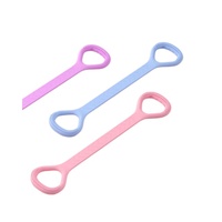 Banda de Resistencia en Forma de 8 para Mujer, Cuerda Elástica para Yoga, Quema de Grasa, Ejercicios de Extensión de Espalda y Músculos