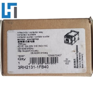 โมดูลรีเลย์กลางแบบใหม่ รุ่น 3RH2131-1BF40 ตัวควบคุมการเขียนโปรแกรม PLC 3RH21311BF40 มีสินค้าในสต็อก - Product Image 1