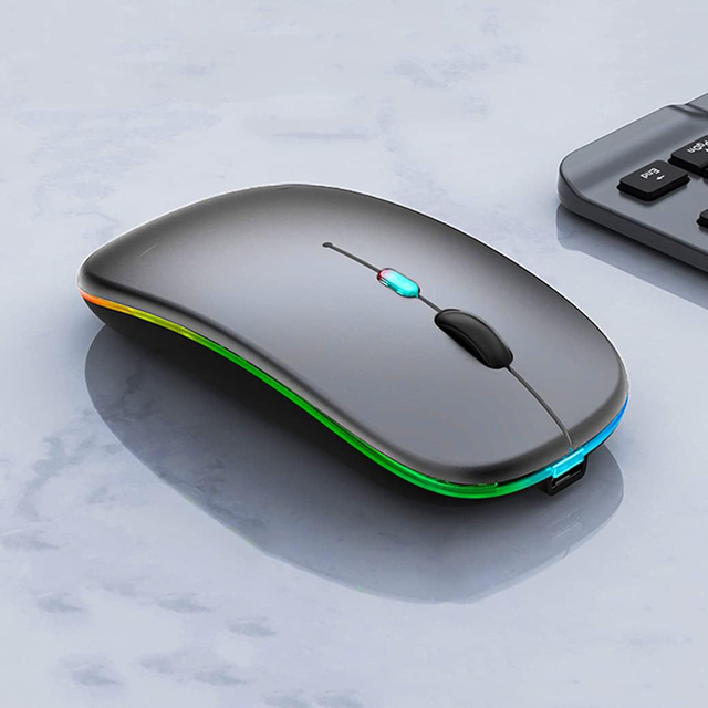 Computer Mouse Pink Laptop Black Green Blue Wireless Oem Customized Logo Gray bluetooth Wireless Mouse
