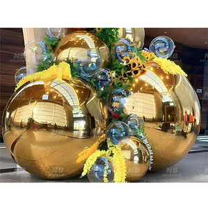 Custom PVC Party Event Decoration Large Mirror Balls Outdoor Stage Decorative Inflatable Reflective <b>Balloons</b> <b>Customized</b> Fast Shi - Product Image 1