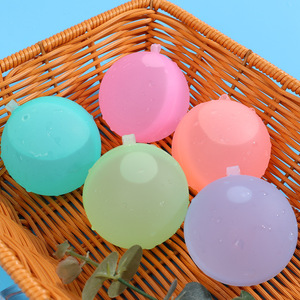 Globos de Agua de Silicona Reutilizables, de Relleno Rápido y Autosellantes, para Niños, Juegos de Agua al Aire Libre, Piscina, Playa, Juguetes de Verano - Product Image 3