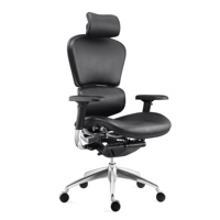 Foshan En Gros Luxe Élégant Confortable À Dossier Haut En Maille De Bureau Chaise Ergonomique