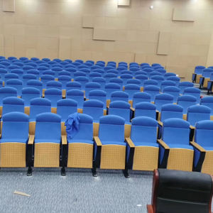 เก้าอี้หอประชุมมหาวิทยาลัยพับได้สีแดงเก้าอี้โบสถ์หอประชุม - Product Image 2