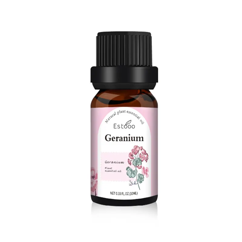 Fabrikant Leveren 10Ml Geraniumolie In Fles Voor Aromatherapie En Parfum