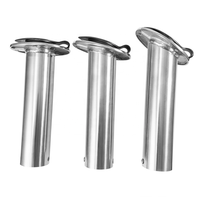 Porte-canne à pêche pour bateau en acier inoxydable 304/316 Shenghui, montage encastré, 15 degrés