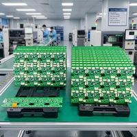 Servicio de Ensamblaje SMT de PCBA para Cerraduras Inteligentes FR4 de Alta Calidad, Placa de Control PCB Multicapa con Conectores JST, Fabricante
