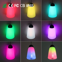 Lumière de Noël suspendue en plastique de haute qualité IP65 blanc chaud, effet respiration forestière, pour extérieur, fête, mariage, paysage, RGB CE ROHS