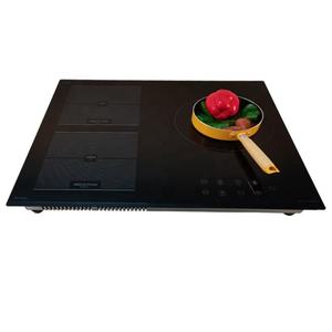 Appareil électroménager, plaque de cuisson hybride 3 brûleurs et cuisinière à induction infrarouge intégrée - Product Image 1