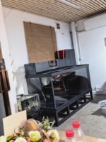 Aquarium carré en verre Jiluo Koi, filtres intégrés latéraux et supérieurs à trois couches, ultra-blanc, sans changement d'eau, grand modèle pour salon