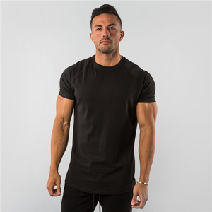 Özel Logo kas bina koşu kısa kollu Sweatproof fanila hızlı kuru spor nefes pamuk boş <span class=keywords><strong>T</strong></span> <span class=keywords><strong>Shirt</strong></span> erkekler için - Product Image 5