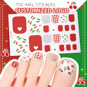 Autocollants pour ongles en métal 3D Zhengxiang, nouveau design, couleurs CMYK, <span class=keywords><strong>vernis</strong></span> UV, découpe à la presse, 22 bandes - Product Image 3