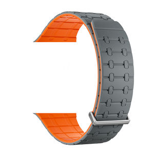 สายนาฬิกาซิลิโคนแม่เหล็กแข็งแรงสายรัดข้อมือ I Watch 10/9/8 ULTRA 2 42/44/45/49mm ปรับได้สำหรับ Apple Watch - Product Image 3