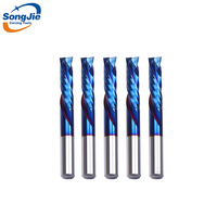 Recubrimientos y embalaje Soporte OEM/ODM 6mm Multi-Flauta Blue Composite End Mill Cutter Tamaños personalizados 6mm End Mill