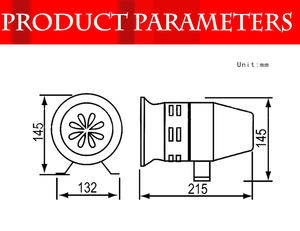 صفارة إنذار كهربائية صغيرة MS 390 مقاومة للماء من إنتاج المصنع، مناسبة للموانئ والسجون والخزانات - Product Image 4