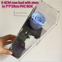 Emballage de bouquet unique fait à la main rose séchée éternelle Yunnan vente en gros Grade Graduation fête des mères cadeau de saint valentin