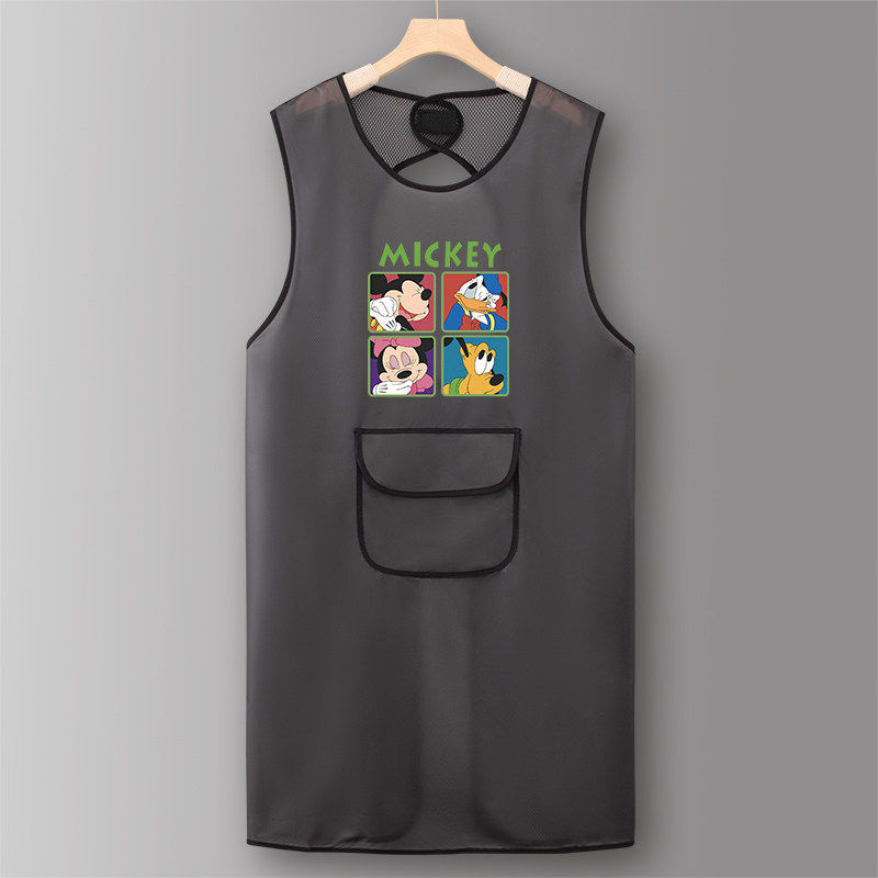 Black (new products) four-grid ordinary waistcoat1Meter length
