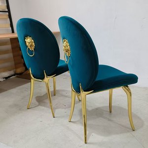 Diseño contemporáneo nuevo moderno negro terciopelo oro Metal brazo silla para el hogar Oficina sala de estar acento comedor uso para el hogar Hotel - Product Image 5