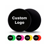 Logotipo personalizado Push-Up Floors Sliding Gym Pilates Gliders Ab Ejercicio Core Sliders Fitness Workout Gliding Discs With Booty Bands
