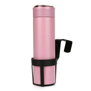 Micora C0404 Zwart ABS Auto Drinkhouder & Bekerhouders voor Water/Drankflessen Koffie Achterbanktafel - Product Image 1