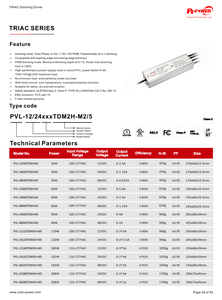 UL/CUL/Class 2 Certified 60W CV IP67 Waterproof Triac/Phase/0-10V/1-10V/10V PWM/Potentiometer Dimmable LED Driver 100-277V AC-DC - Product Image 6