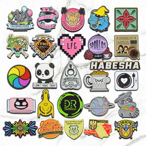 Wholesale <strong>Badge</strong> <strong>Maker</strong> Gold Plated Customized Cute Enamel <strong>Pins</strong> Metal Emblem Custom Logo Enamel Lapel <strong>Pin</strong> <strong>Badges</strong> - Product Image 1
