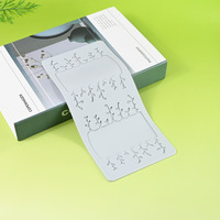 Moule en silicone pour décoration de gâteaux, motif arbre, semis, dentelle fondante, tapis à découper pour aliments occidentaux, plaque de cuisson non toxique et écologique