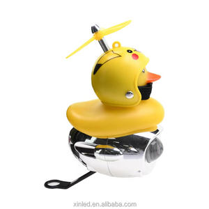 Casco de viento roto para bicicleta, luz pequeña para ciclismo de montaña o carretera, de pie de pato amarillo, nuevo - Product Image 4