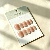 Cartes de présentation multi-usages en papier texturé pour faux ongles, personnalisées pour boutiques en ligne et emballages de vente au détail, cartes de présentation pour ongles à presser