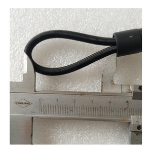 Cordon élastique en nylon avec mousqueton 5 cm, corde universelle simple couche - Product Image 3