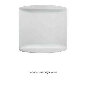 จานสี่เหลี่ยมนาโปลี 27 × 27 ซม. Gural Npl27X27Du00 - Product Image 3