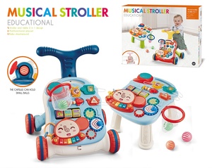 Poussettes multifonctionnelles Table d'apprentissage Pas cher Nouveau Trotteur pour bébé Enfants Tout-petits <span class=keywords><strong>3</strong></span> <span class=keywords><strong>en</strong></span> <span class=keywords><strong>1</strong></span> - Product Image 6