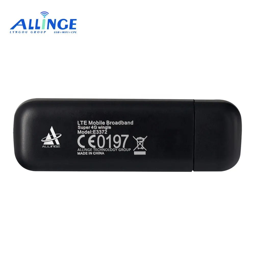 ALLINGE SDS020 vendita calda E3372h-153 150mbps Modem rete 3g 4g Usb dongle Router Mobile a banda larga