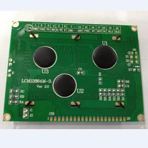 HSM12864M-3-G <span class=keywords><strong>128x64</strong></span> COB <span class=keywords><strong>LCD</strong></span> hiển thị FPC đơn sắc LCM STN Dot Matrix mô-đun đồ họa với Side đèn nền màu trắng - Product Image 5