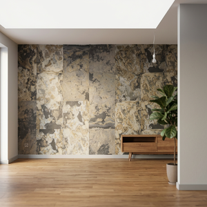 Revestimiento de Piedra Natural Ecológico de Primera Calidad, Superficie Pulida, Diseño Moderno, Bloque de Pizarra para Baño Cortado a Medida, 122x244cm, Rajasthan - Product Image 4