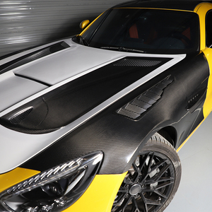 Aile en fibre de carbone pour mise à niveau de voiture 2015-2023, état neuf, compatible avec Benz AMG GT GTS GTR Pro Style - Product Image 4
