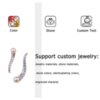 Boucles d'oreilles créoles fines pour femmes, plaquées platine, en argent sterling 925, avec perles d'eau douce, design élégant et tendance, pour cadeau de fiançailles ou de fête