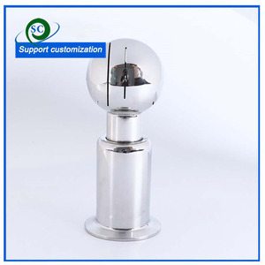 Bolas de limpieza sanitaria giratorias hembra 304/316 boquilla de limpieza de tanque de <span class=keywords><strong>360</strong></span> grados <span class=keywords><strong>DN</strong></span> 15 25 32 - Product Image 3