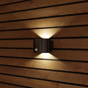 Lampe solaire LED pour paysage haut et bas Appliques murales solaires étanches pour l'extérieur - Product Image 1