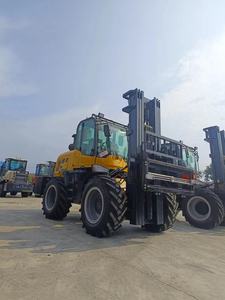 Carretilla elevadora para terrenos difíciles, 3 toneladas-<span class=keywords><strong>7</strong></span> toneladas, motor japonés totalmente hidráulico duradero, precio de carretilla elevadora diésel para granja - Product Image 6