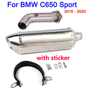 Sistema de Escape Completo para Motocicleta <span class=keywords><strong>BMW</strong></span> <span class=keywords><strong>C650</strong></span> Sport, C650GT, C600, Años 2016, <span class=keywords><strong>2017</strong></span>, 2018, 2019, 2020 - Product Image 5