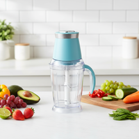 Hete Aanbieding SENFE Commerciële 1.5L Hoge Efficiëntie 2-Snelheden Elektrische Voedselprocessor & Hakselaar Hakfunctie Plastic Huishoudelijk