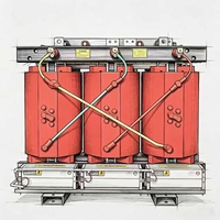 Transformador Trifásico de Resina Fundida Tipo Seco SCB13 150kva 33kv 110v 220v Transformador de Distribución 50/60hz Dos Bobinados