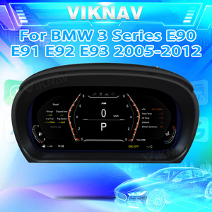 12.3inch kỹ thuật số tốc độ xe mét cho BMW 3Series E90 E91 E92 e93 2005-2012 LCD hiển thị cụm công cụ ảo Bảng điều khiển đơn vị - Product Image 2
