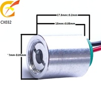 Módulo Láser de Diodo láser rojo de alta potencia de 9mm 3V