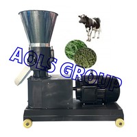 Machine à granulés domestique pour aliments du bétail, machine à granulés agricoles faite maison, capacité de 100 kg/h