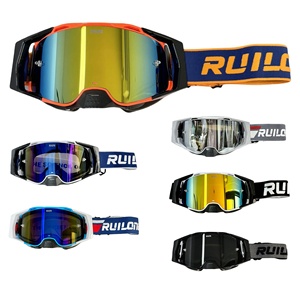 <span class=keywords><strong>Gafas</strong></span> de Motocross de Liberación Rápida con Lentes Intercambiables, Personalizadas <span class=keywords><strong>para</strong></span> MX, <span class=keywords><strong>Enduro</strong></span>, Dirt Bike, con Láminas Desprendibles - Product Image 1
