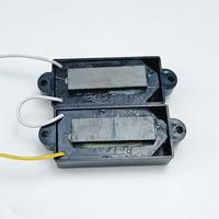 Custom Winding Solution Black Electric Guitar Pickup Bobbins for Professional Luthiers Stringed Instruments Repair