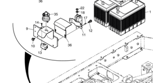 Develon Doosan Deawoo 300708-00674 אמיתי חלקי מפסק Doosan מחפר DL200 250 300 DX מפסק - Product Image 3